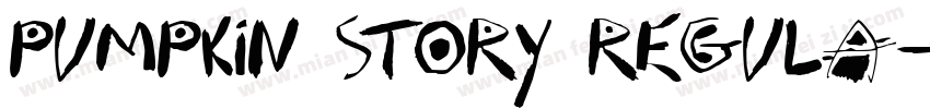 Pumpkin Story Regula字体转换